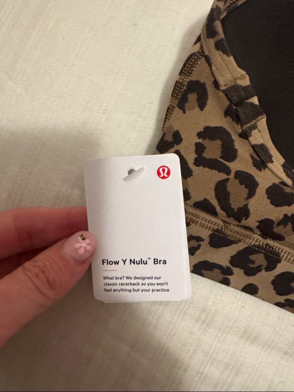 Lululemon Leopard Print Sports Bra - Picture 3 of 5